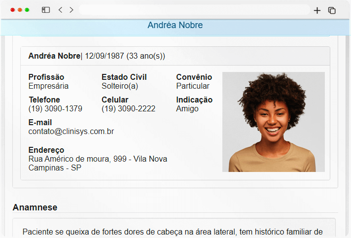 Prontuário Eletrônico Online